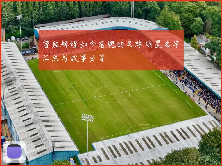 曾经辉煌如今落魄的足球明星名字汇总与故事分享